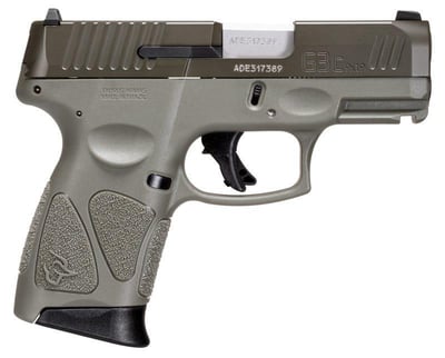 Taurus G3C OD Green 9mm 3.2" Barrel 12-Rounds Thumb Safety - $234.99 