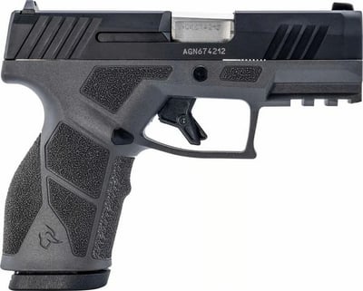 Taurus GX2 9mm 13-SHOT ADJ. Gray Frame Black Slide - $219.36