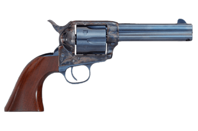 TAYLORS AND COMPANY Cattleman 555119DE 4.75" .357Mag 6rd Charcoal Blue Tuned - $539.99 (Free S/H on Firearms)
