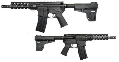 PSA 8.5" Pistol-Length 300AAC Blackout 1/7 Nitride 7" Lightweight M-Lok MOE Shockwave Pistol - $479.99