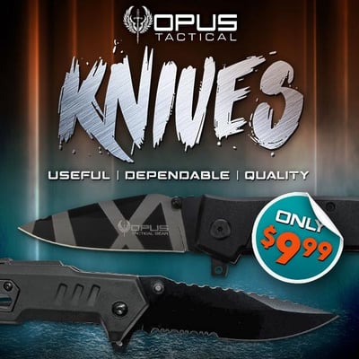 The Ultimate Knife: $9.99 Opus Knives from $9.99 (Free S/H over $25)