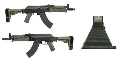 PSA AK-P MOE SBA3 Pistol, OD Green - $899.99 + Free Shipping