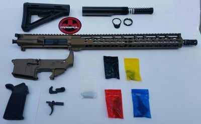 Ar-15 Bronze Rifle Kit 16″ Stainless Barrel (cerakote) - $599