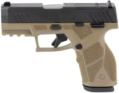 Taurus GX2 TORO Flat Dark Earth / Black 9mm 3.38" Barrel 13-Rounds - $248.99 (Free S/H on Firearms)