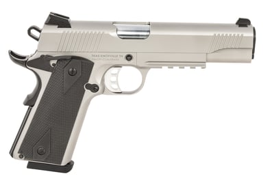 Tisas 1911 Duty .45 ACP 5" 8rd Pistol, Picatinny Rail, Stainless - $468.99 - Get Qoute ($19.99 S/H on Firearms / $15.99 Flat Rate S/H on ammo)