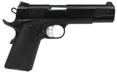 Tisas 1911 Duty 9mm Semi-Auto Pistol, 5" Barrel, 9 Rounds, 2 Magazines, Steel Frame, Black - $509.99 