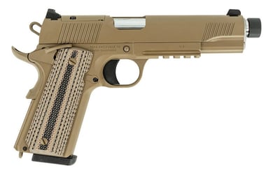 Tisas 1911 Raider .45 ACP Semi-Auto Pistol, 5" Barrel, 8 Rounds, FDE - $499.99 ($19.99 S/H on Firearms / $15.99 Flat Rate S/H on ammo)