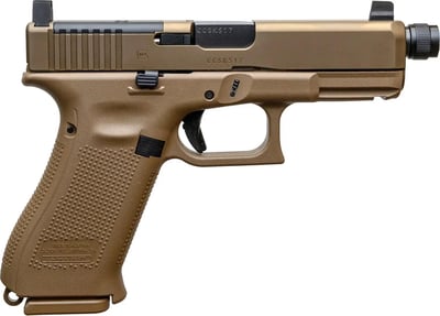Glock 19X MOS 9mm 4.52" Threaded Barrel 19rd Ameriglo Suppressor Sights - $630.36 
