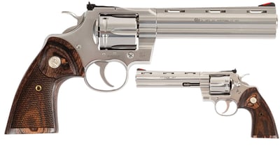 Colt Python 357 Magnum 6" Stainless Revolver 6 Rounds - $1379.99  (Free S/H over $49)