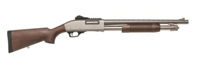 Tokarev TX3 12HDM A1 12 Gauge 18.50" 4rd Pump Action Shotgun, Walnut Stock - $219.99 