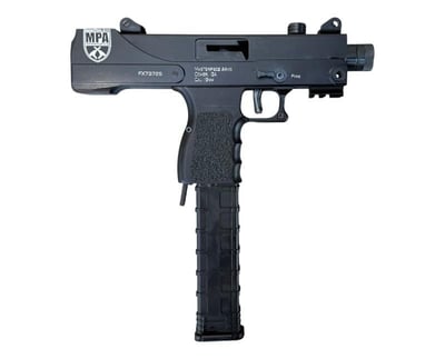 MPA Masterpiece Arms Defender 9mm Top Cocking 4.5" Threaded Barrel MPA30T MAC-10 TOPCOCKER - $399.0