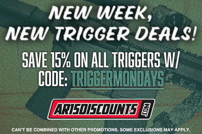 AR15Discounts Trigger Sale - 15% Off All Triggers w/ code: TRIGGERMONDAYS - From $23.76 (Free S/H over $175)