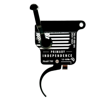 TriggerTech Rem700 Curved Trigger, Primary Independence Edition, Right-Handed, with Bolt Release, PVD Black- $149.99 