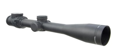 Backorder - TRIJICON AccuPoint 2.5-12.5x42mm SFP Illum Green Triangle Post Black - $752.79 
