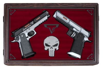 Taran Tactical 2011, 2x PUNISHER Two Tone 5.4" 9mm Pistol, 21rd, Boxed Set, Only 20 Made - $19999.99 