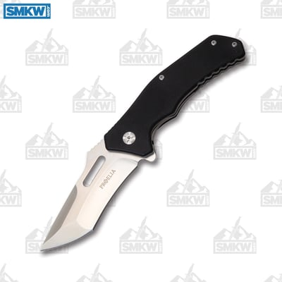 Proelia TX030 D2 Tool Steel Blade Black G-10 Handle - $74.95 (Free S/H over $89)