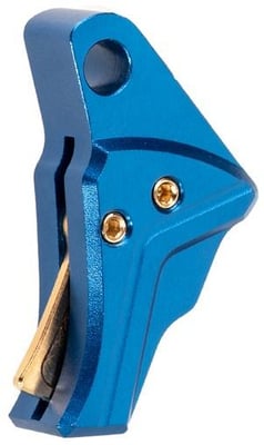 Tyrant Designs I.T.T.S. Trigger for Glock Gen 3 / 4 Pistols Blue/Gold - $49.99
