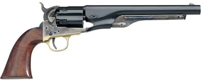Uberti 1860 Army Black Powder Revolver 44 Caliber 8" Blued Barrel Blued Frame Walnut Grip Fluted Cylinder - $339.99 (Free Shipping on $100+ Orders)