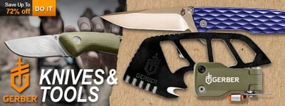Best-selling Gerber up to 72% off…..plus deals from Opus, Boker, Browning, Victorinox and more! from $4.99 (Free S/H over $25)