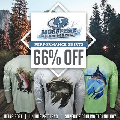Mossy Oak fishing shirts. Won’t last! - $13.47 (Free S/H over $25)