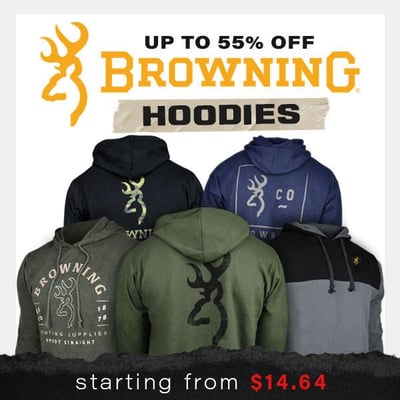 Browning Delivers the Hoods from $14.64 (Free S/H over $25)