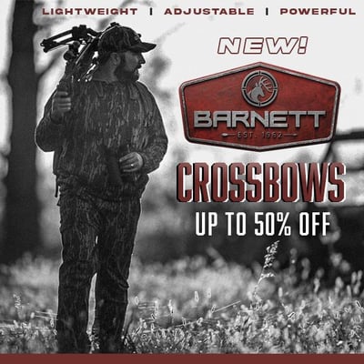 Gear up with Barnett crossbows at insane prices @ Field Supply (Free S/H over $25)