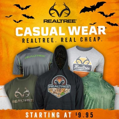 Realtree Casual Wear… Real-cheap! - $9.95 (Free S/H over $25)