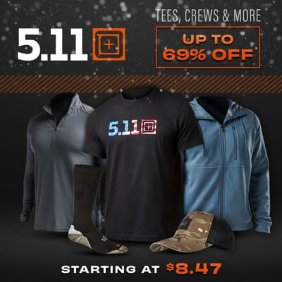 Dial 5.11: Tees, Button Downs, Jackets & More from $9.99 (Free S/H over $25)