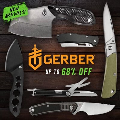 Best-selling Gerber up to 68% off, starting at $9.99 (Free S/H over $25)