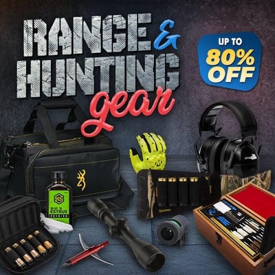 Range & Hunting Gear Sale—Limited Time Only! (Free S/H over $25)