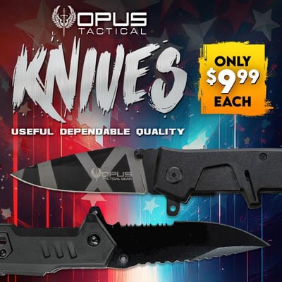 The Ultimate Knife: Opus Knives - $9.99 (Free S/H over $25)
