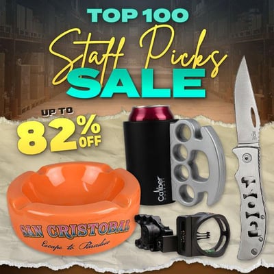 Top 100 staff gear picks, up to 82% off! @ Field Supply (Free S/H over $25)
