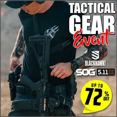 5.11 Tactical, SOG, Blackhawk Tactical Gear from $7.41 (Free S/H over $25)