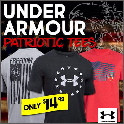 Under Armour Freedom Tees - $14.92 (Free S/H over $25)