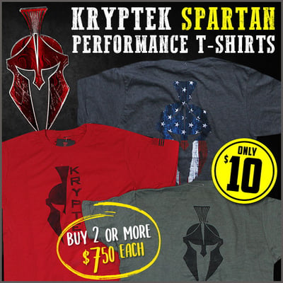 Kryptek Performance Tees $10! Buy 2 or more and $7.50 each (Free S/H over $25)