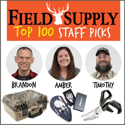 Top 100 staff gear picks, up to 77% off @ Field Supply