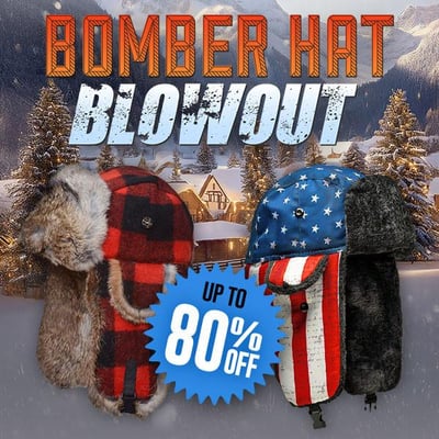 Ultimate Bomber Hat Blowout – Up to 80% Off! - from $1.85 (Free S/H over $25)