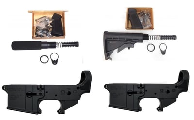 BLACK FRIDAY SALE: Konza Guns Unassembled Carbine or Pistol Lower - $99.99