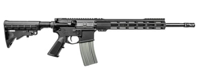 UnBrandedAR UAR-F .223 Wylde 16" 30rd Rifle, Collapsible Stock, Textured Grip, Black Nitride - $517.85 
