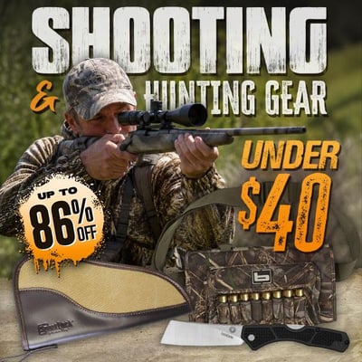 Under $40: Hunting & Shooting Gear Blowout (Free S/H over $25)