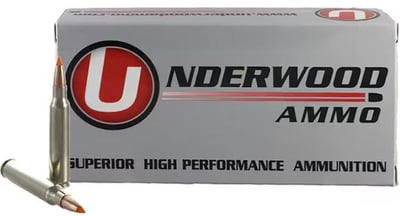 Underwood Varmint .223 Rem 50-Gr. Polymer Tip Box of 20 - $15.49 (Free Shipping on $100+ Orders)