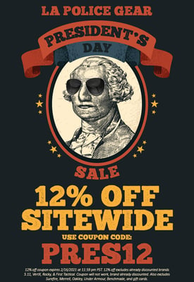 President's Day Sale - 12% OFF Sitewide With Code "PRES12" ($4.99 S/H over $125)