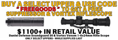 Uppers + FREE SUPPRESSOR & SCOPE (with code FREEGOODS) - from $1499.99