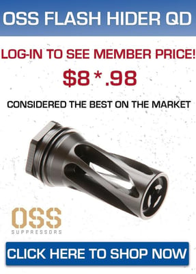 OSS Flash Hider QD 5.56mm / 1/2 x 28 or 7.62mm / 5/8 x 24 - $8*.98 (log in to get the lower price)