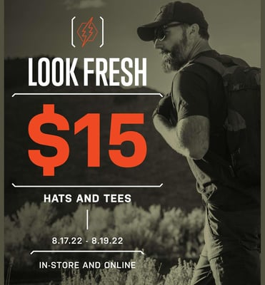 Flash Sale - Tees & Hats For $15 (Free S/H over $75)