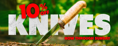 Hunting & Tactical Knives 10% Off (discount applied in cart)