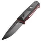 Benchmade 165BK Sibert Mini Bushcrafter Outdoor Knife with Fixed Drop Point Blade (Black) - $312 w/code "FCBM312" (Free S/H)