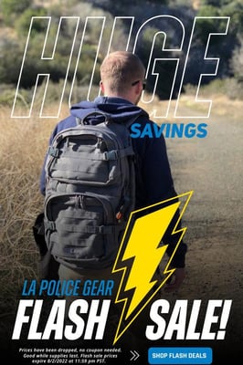 LA Police Gear Flash Sales - No Coupon Code Needed ($4.99 S/H over $125)