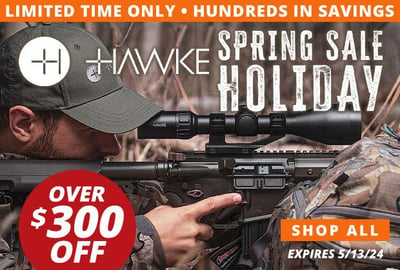 Hawke Spring Sale Holiday - Limited Time Only Over $300 Off @ Natchez Shooting & Outdoors
