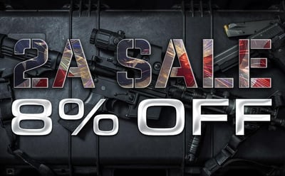 Today Only - 2A Sale (including ammo) - 8% Off With Code "2ADAY" (Free S/H over $49 + Get 2% back from your order in OP Bucks)